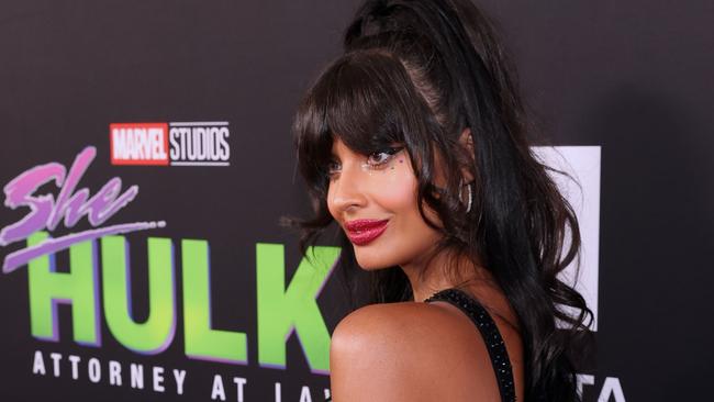 Actor and passionate activist Jameela Jamil speaks of her own experiences growing up in Embrace Kids. Picture: Jesse Grant/Getty Images for Disney