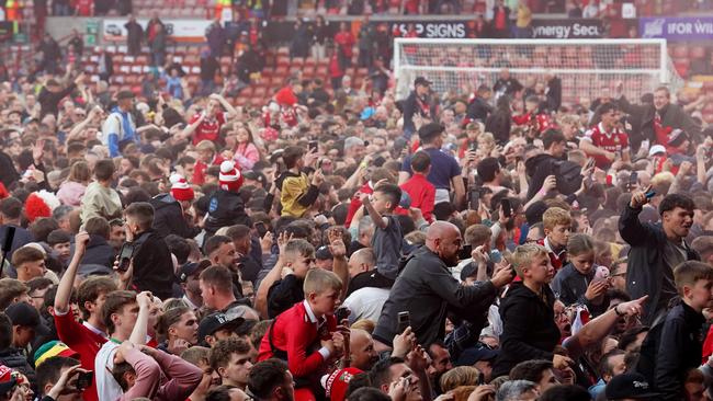There was total chaos. Photo by Kya Banasko/Getty Images.