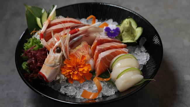 Small sashimi plate at Etsu Izakaya. Photo: Anthony Weate