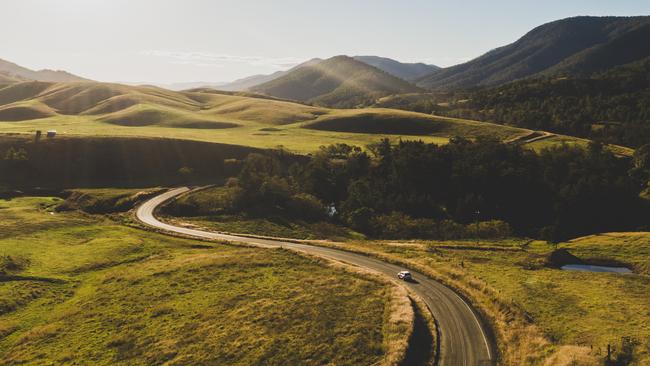 The open road: there’s nothing like it. Picture: Guy Williment