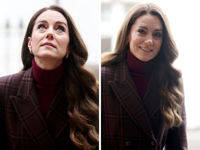 The Princess of Wales has made an emotional visit to a London hospital's cancer centre. Picture: