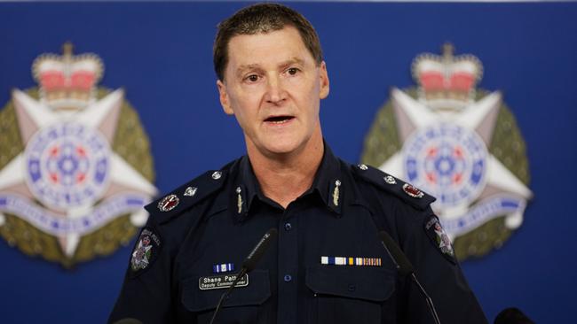 Deputy Commissioner Shane Patton. Picture: AAP