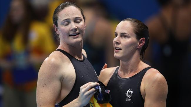 Everyone is proud of the way Cate Campbell and Bronte Campbell have represented themselves. Picture: Brett Costello