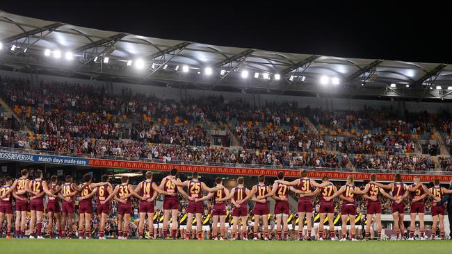 The already strong demand for AFL grand final tickets would soar if the Lions play in the showpiece. Picture: Michael Willson/AFL Photos