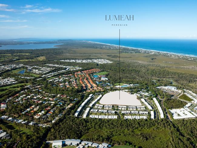 The new Lumeah development in Peregian Springs has received approval.