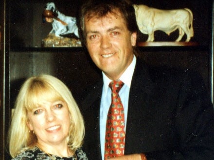 Terence and Christine Hodson. Picture: Supplied