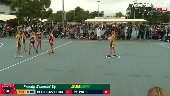 REPLAY: SA Country Netball Championships - North Eastern vs Port Pirie (Under 17's Red) - Court 5