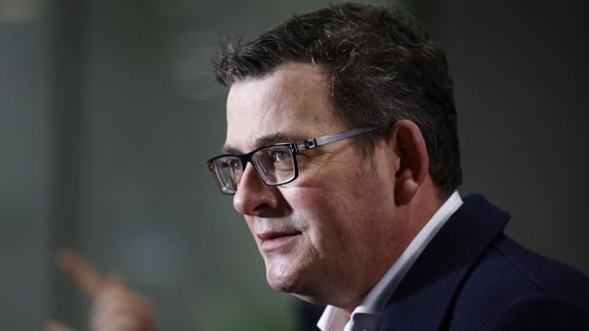 Victorian Premier Daniel Andrews said the vaccine mandate for workers would have changed if the advice supported it. Picture: Daniel Pockett