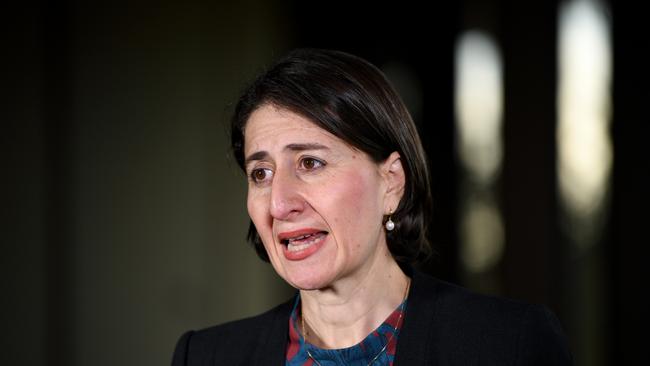 NSW Premier Gladys Berejiklian told reporters on Thursday she was still hopeful of seeing the measure pass through parliament. Picture: AAP