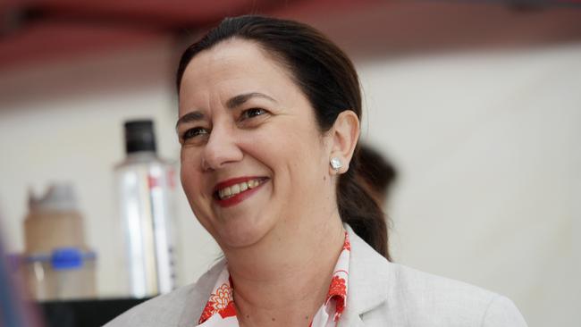 Annastacia Palaszczuk may remain Premier, the latest Newspoll suggests. Picture: AAP/Tracey Nearmy