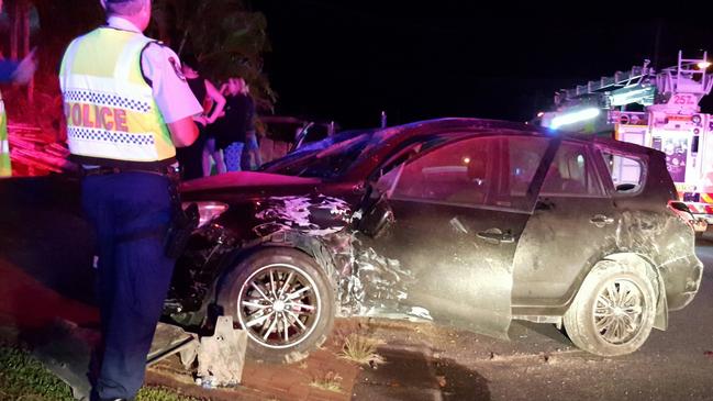 Motor vehicle accident at the intersection of Combine St and Azalea Ave, Coffs Harbour