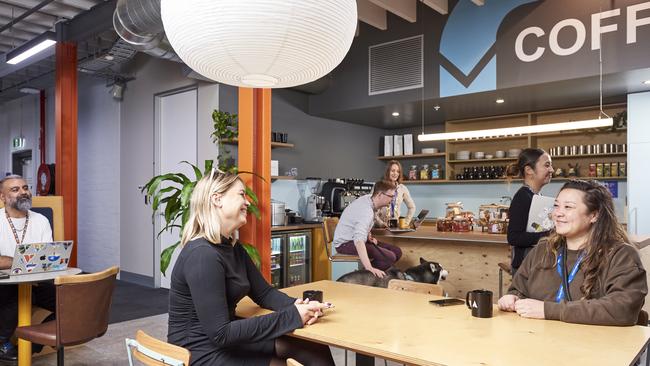 Atlassian’s new “connection hub” in Melbourne.