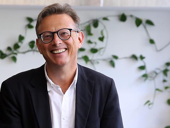 Nick Hazell, v2food founder and CEO, says more Australians are wanting to transition to plant-based foods. Picture: Jane Dempster