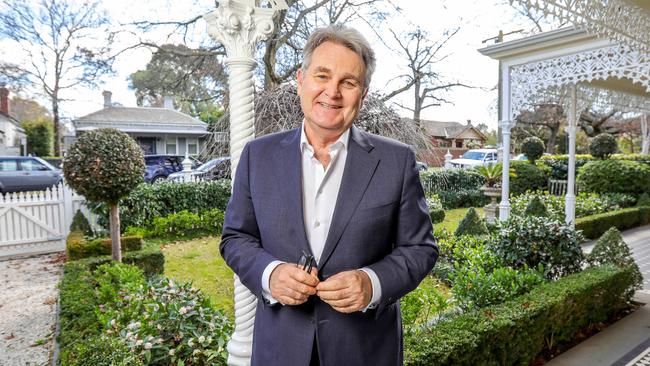 Demographer Bernard Salt at home. Picture: Tim Carrafa