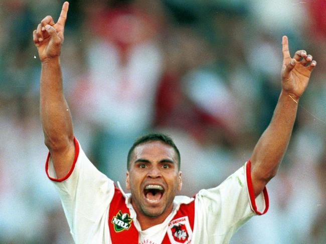 Anthony Mundine signed a huge deal to re-join St George.