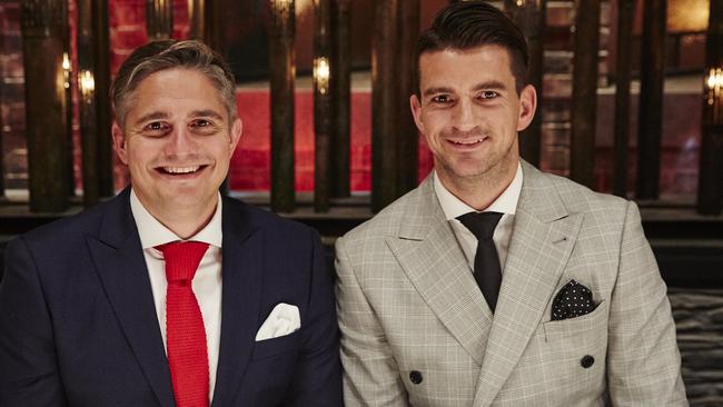 MKR 2015 winners Will Stewart and Steve Flood reckon they have fans across the globe and are going to make it big in the pizza business. Picture: Supplied