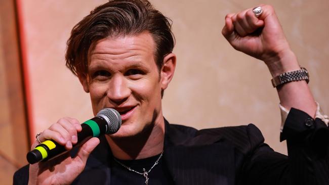 Actor Matt Smith says his new show has “slightly too much” sex for his liking. Picture: Getty