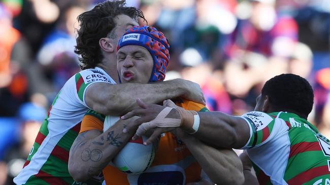 Kalyn Ponga in action for the Knights. Picture: NRL Photos