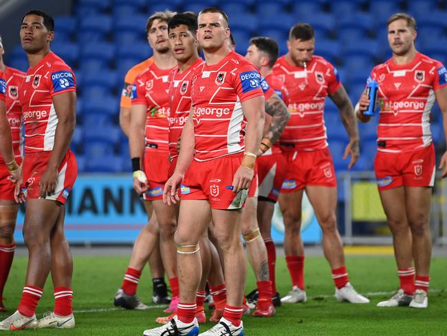 The Dragons have now lost their last four games. Image: NRL Photos/Grant Trouville