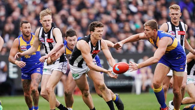 Last year’s grand final match. Picture: Michael Dodge/AFL Media