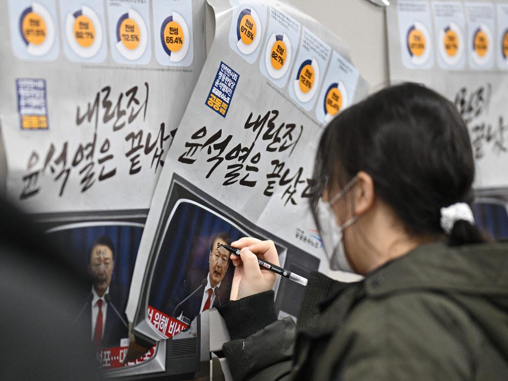 Protests have been ongoing. Picture: Anthony Wallace/AFP