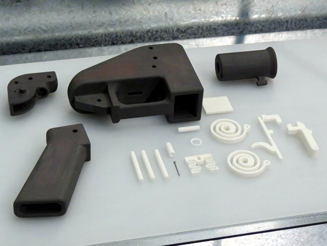 The Liberator is a common plastic 3D printed gun. NSW Police has even produced some of the weapons themselves.