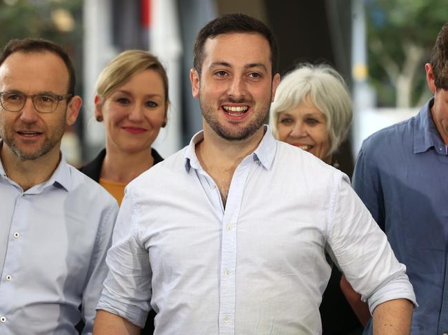 Stephen Bates joined the Greens on the night of the 2019 election. Picture: Adam Head