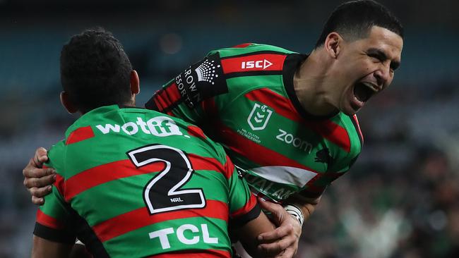 Cody Walker is the best five-eighth in Rabbitohs history, according to Bob McCarthy. Picture: Brett Costello