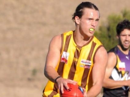 Rowville footballer Will Stephenson in the Eastern Football League (EFL). Picture: Rowville Football Club