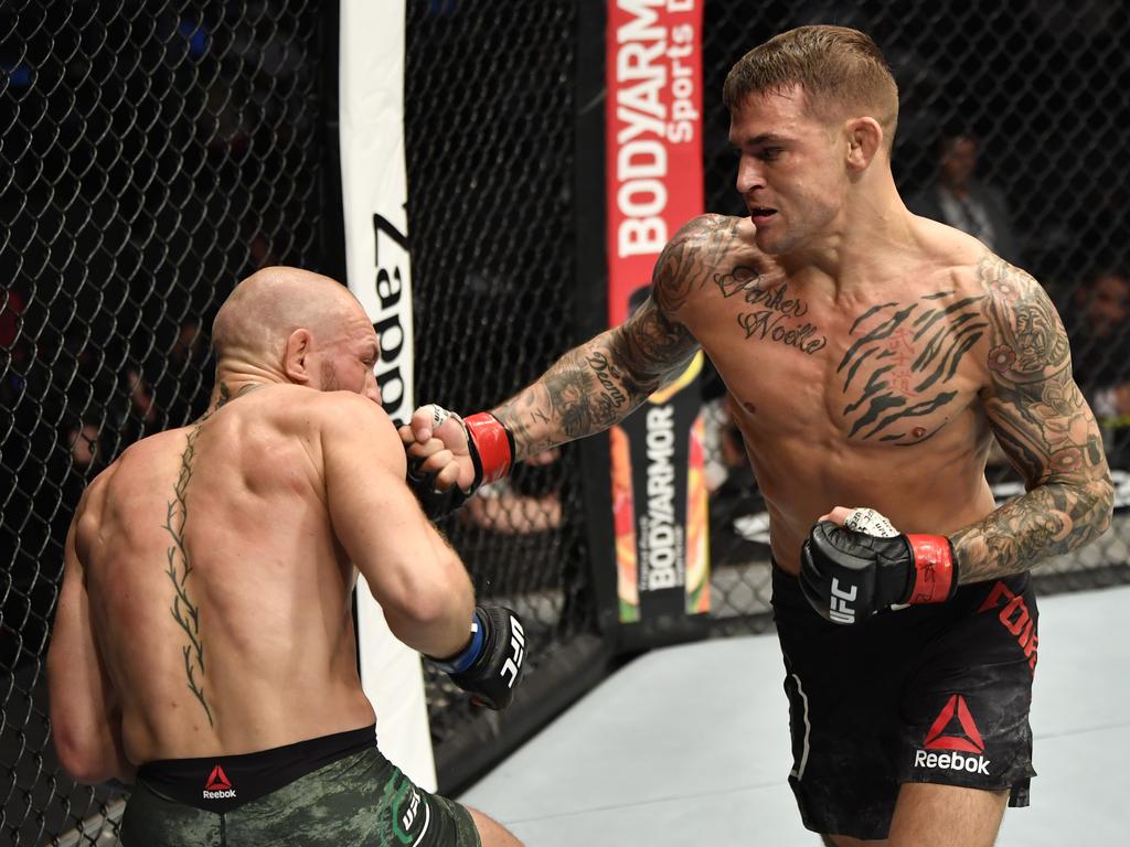 Poirier stunned the world.