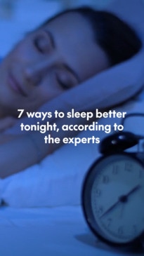 7 ways to sleep better tonight, according to the experts