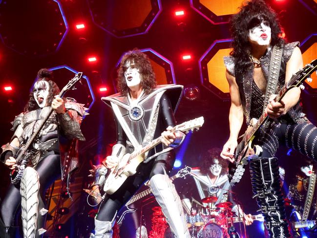 KISS the band playing their Brisbane concert Boondall, on Tuesday 6th September 2022 - Photo Steve Pohlner