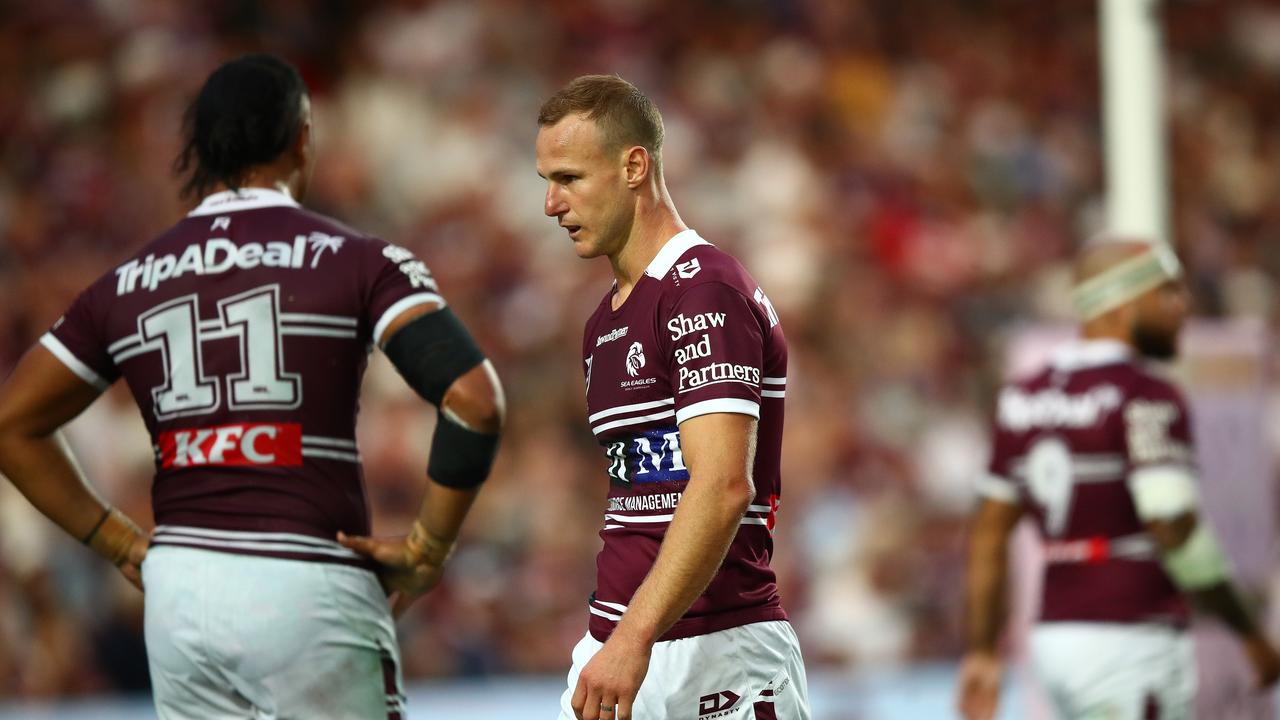 NRL 2025 RD05 Manly-Warringah Sea Eagles v Melbourne Storm - Daly Cherry-Evans, Dejection. NRL Photos