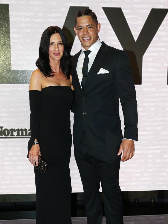 Kelly Turner and Dane Gagai. Picture: Toby Zerna