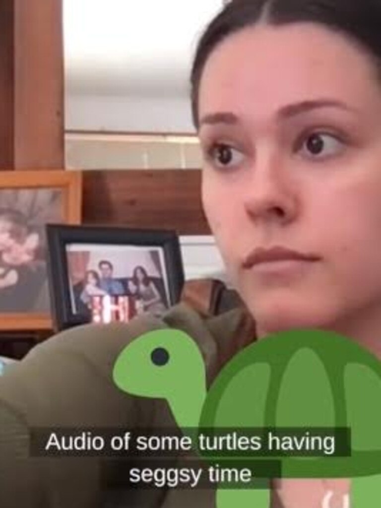 One of her hilarious responses. Picture: TikTok