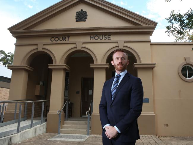 Macarthur Law Society president Brett McGrath has called for a new justice precinct in the Macarthur region. Picture: Robert Pozo