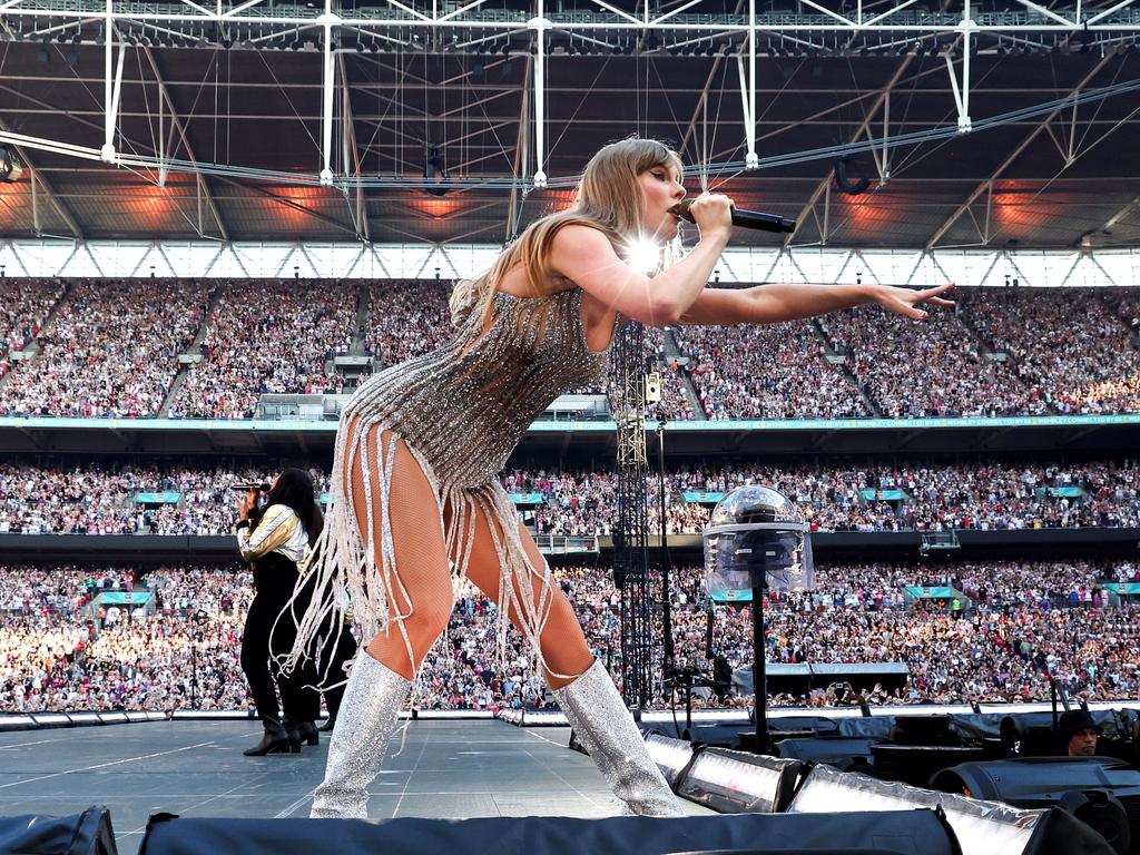 Taylor Swift’s Eras Tour raked in more than $3 billion. Picture: Kevin Mazur/Getty Images