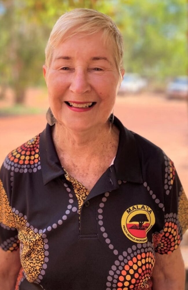 Lesley Woolf is the manager of Health & Community Services at Mala'la Health Clinic. Picture: Mala'la Health Service