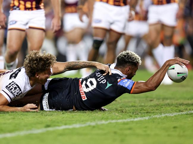 The Apisai Koroisau no try was over-scrutinised. Picture: NRL Photos