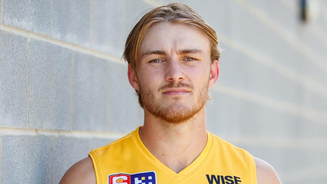 Josh Morris in his Eagles guernsey in 2024. Picture: Matt Turner.