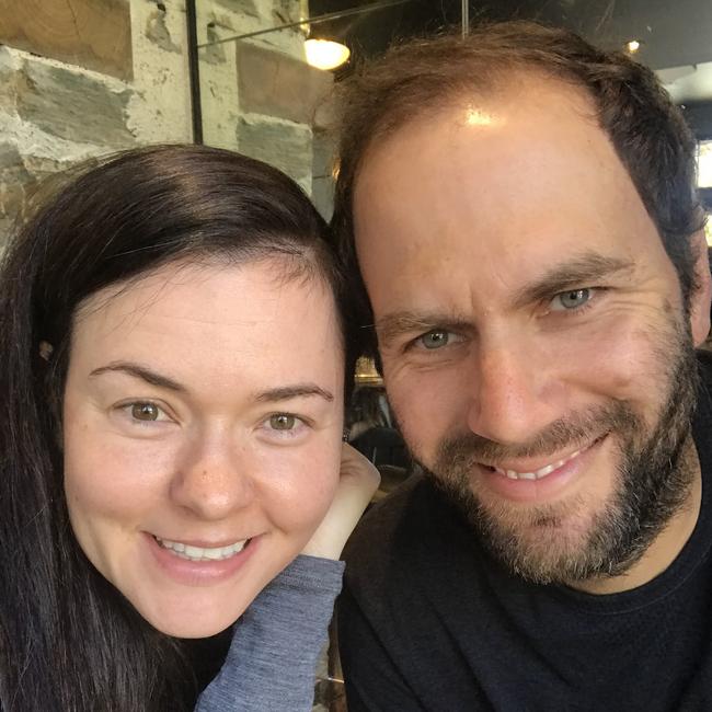 At least 25,000 Australians are trying to return home from overseas, including Jess and Andy McIver.