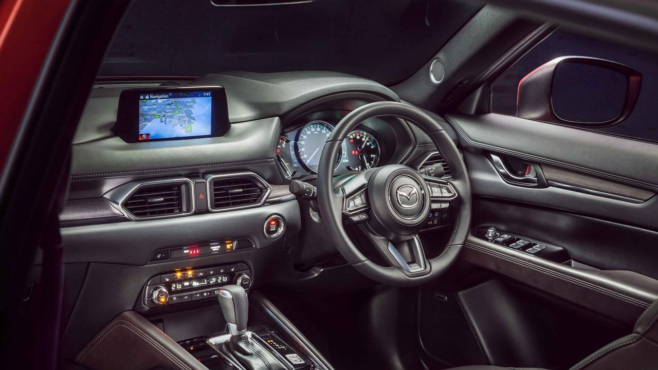 Mazda’s interiors are considered at the top of its class.