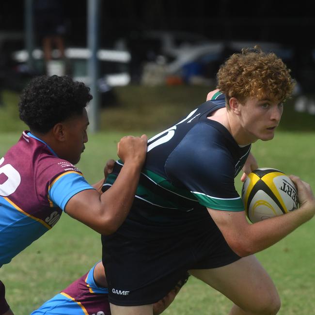 Elijah Breen. QLD Rugby Union State Championships (17-18 years boys) at the Townsville Sports Precinct. Friday May 23. South Coast against Metro North. Picture: Evan Morgan