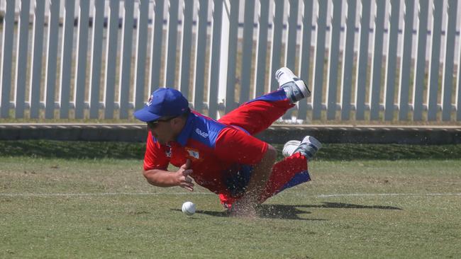 Cricket Wynnum Manly first grade host Toombul played at Carmichael Park photos by Stephen Archer