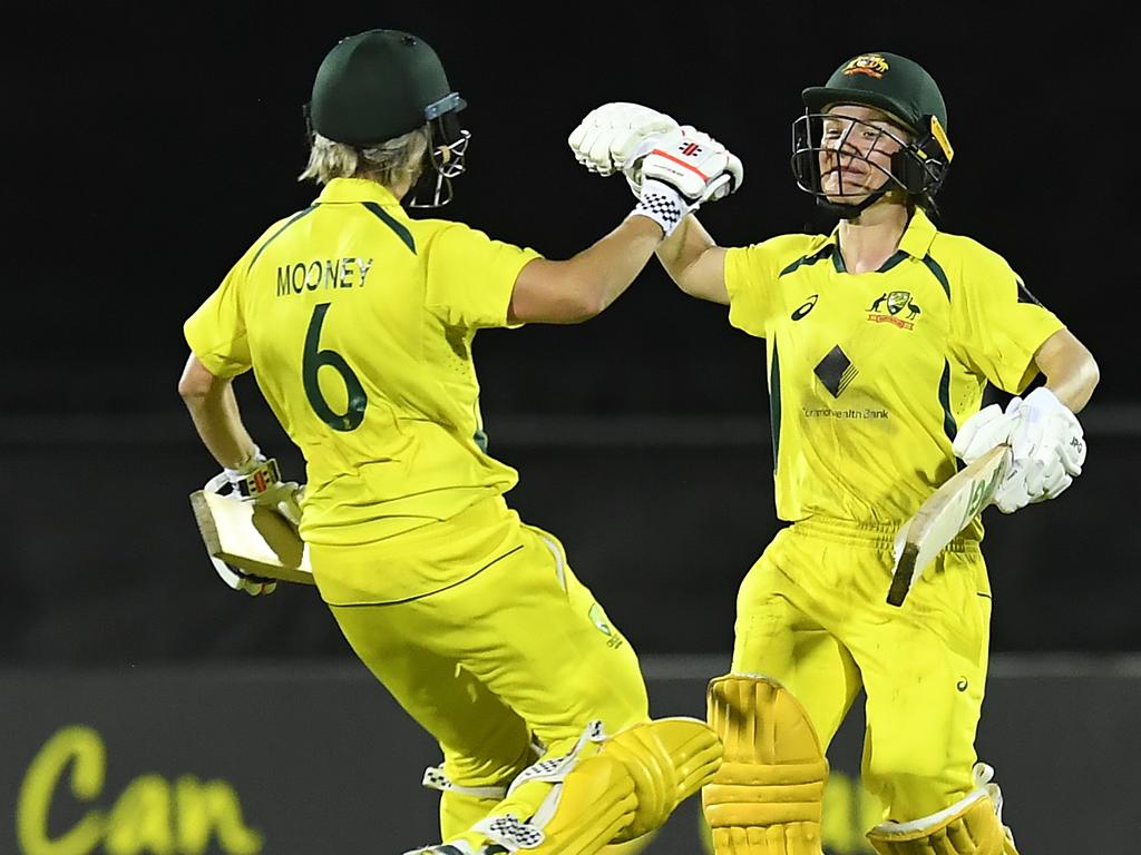 Australia’s high-profile stars are on high alert to the fact that if they contract Covid, it could rule them out of the World Cup in New Zealand. Picture: Albert Perez/Getty Images
