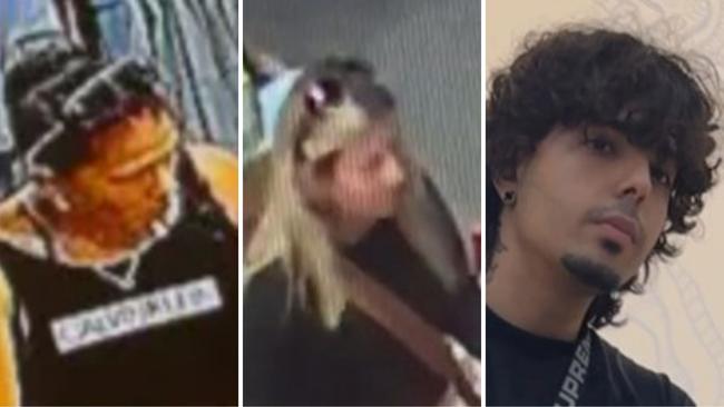 Police are looking for three individuals in connection with petty thefts on the Gold Coast.