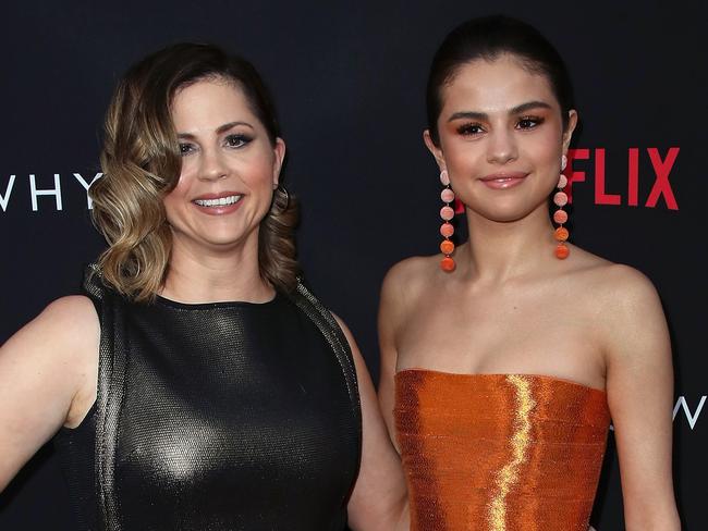 Selena Gomez’s mum, Mandy Teefey, reportedly took out a loan amid a business crisis at the singer’s start-up company, Wondermind. Picture: David Livingston/Getty Images
