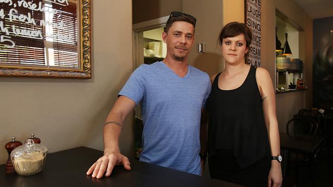 Michael and Amy Bates are resurrecting their New Farm cafe Pablo at the site of the former Ginger &amp; Rose. Picture: Marc Robertson