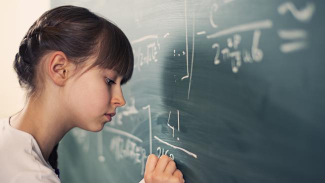 Maths teacher Alice Hu says maths anxiety among girls in the classroom is very real in Australia. Picture: iStock