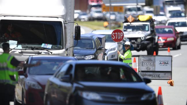 Covid cases have surged since Queensland’s borders reopened. Picture: Dan Peled